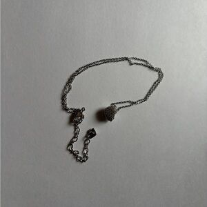Swarovski Heart Silver Necklace